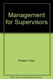 Management for Supervisors