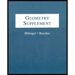 Geometry Supplement, Fifth Edition