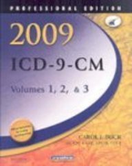 2009 ICD-9-CM, Volumes 1, 2, and 3 Professional Edition, Saunders 2008 HCPCS Level II and 2009 CPT Professional Edition Package