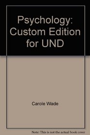 Psychology: Custom Edition for UND