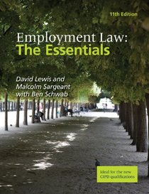 Employment Law: The Essentials.