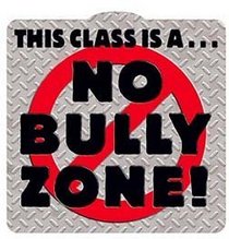 No Bully Zone! Two-Sided Accents