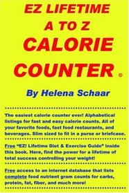 EZ Lifetime A to Z Calorie Counter