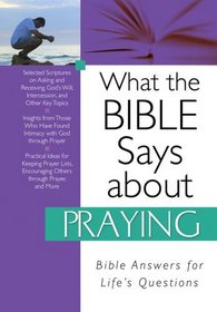 What the Bible Says about Praying (What the Bible Says About...)