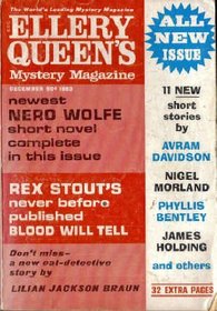 Ellery Queen's Mystery Magazine, December 1963 (Vol. 42, No. 6)