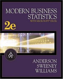 Modern Business Statistics (with CD-ROM and InfoTrac)