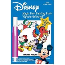 Disney Magic Pen Painting Book Sports Unlimited