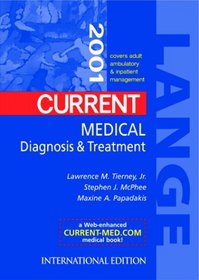 Current Medical Diagagnosis Treatment 2001 --2000 publication.