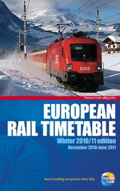 European Rail Timetable - Winter 10/11