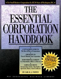 The Essential Corporation Handbook (Psi Successful Business Library)