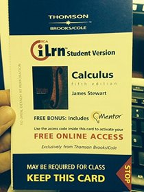 iLrn Homework Student Version for Stewart's Calculus, 5th