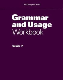 Grammar and Usage Workbook: Grade 7