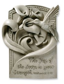 Hummingbird Garden Plaque