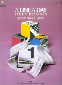 A Line a Day Sight Reading Level 1 (Bastien Piano Basics)