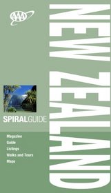 AAA Spiral New Zealand, 4th Edition (Aaa Spiral Guides)