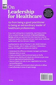 HBR's 10 Must Reads on Leadership for Healthcare (with bonus article by Thomas H. Lee, MD, and Toby Cosgrove, MD)