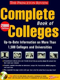 Complete Book of Colleges, 2000 Edition (Complete Book of Colleges)