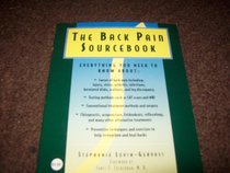 The Back Pain Sourcebook: Everything You Need to Know