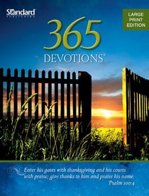 365 Devotions Large Print Edition-2014