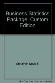 Business Statistics Package: Custom Edition