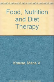 Food, nutrition and diet therapy