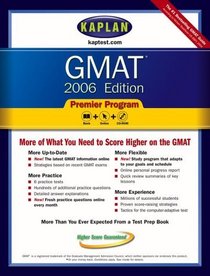 GMAT 2006, Premier Program (Kaplan Gmat (Book  CD-Rom))
