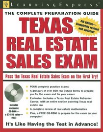 Texas Real Estate Exam, 4th Edition (Texas Real Estate Sales Exam)