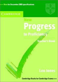 New Progress to Proficiency Teacher's book