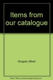 Items from our catalogue