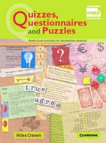 Quizzes, Questionnaires and Puzzles (Cambridge Copy Collection)