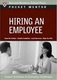 Hiring an Employee (Pocket Mentor)