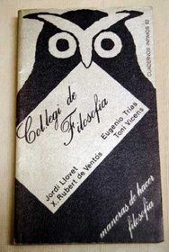 Coleccion Legis De Filosofia (Cuadernos infimos ; 82) (Spanish Edition)