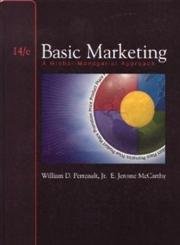 Basic Marketing A Global Managerial Approach 14th Ed.,Hc,2002, No/CD