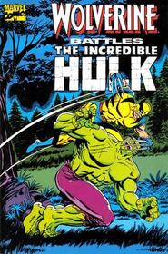 Wolverine Battles the Incredible Hulk