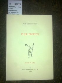Puer profeta (Adonais) (Spanish Edition)