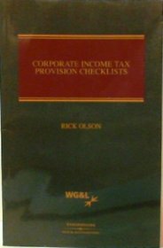 Corporate Income Tax Provisions Checklists