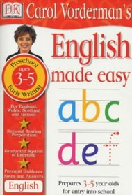 English Made Easy: Early Writing Bk.3 (Carol Vorderman's Maths Made Easy)