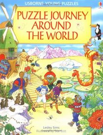 Puzzle Journey Around the World (Usborne Young Puzzle Adventures)