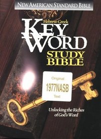 Nasb Key Word Study Bibles: Genuine Black Leather