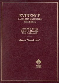 Evidence: Cases and Materials (Miscellaneous)