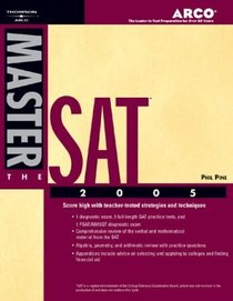 Master the Sat 2005 (Academic Test Preparation Series)