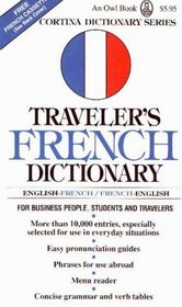 Traveler's French Dictionary: English-French, French-English (Cortina Language Series)