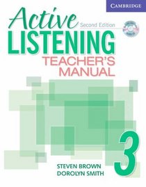 Active Listening 3 Teacher's Manual with Audio CD (Active Listening Second edition)