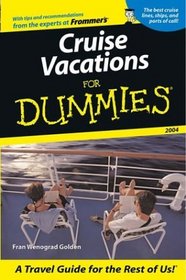 Cruise Vacations for Dummies 2004