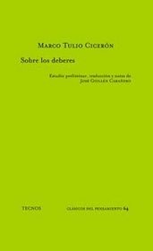 Sobre los deberes / On the Duties (Clasicos) (Spanish Edition)