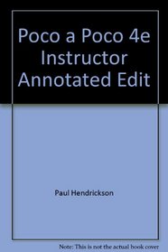 Poco a Poco 4e Instructor Annotated Edit