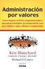 Administracion Por Valores (Spanish Edition)