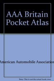 AAA Pocket Atlas-Britain 1991