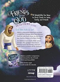 Friends With God Devotions for Kids: 54 Delightfully Fun Ways to Grow Closer to Jesus, Family, and Friends