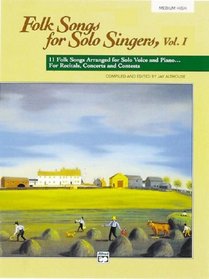 Folk Songs for Solo Singers, Vol. 1: Medium High